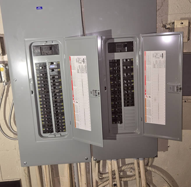 electric breaker panel upgrade